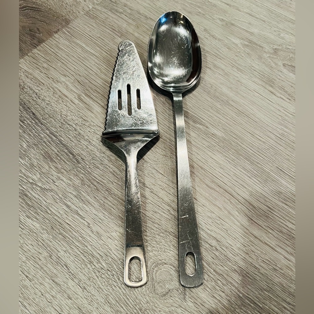 Farberware stainless steel serving utensils